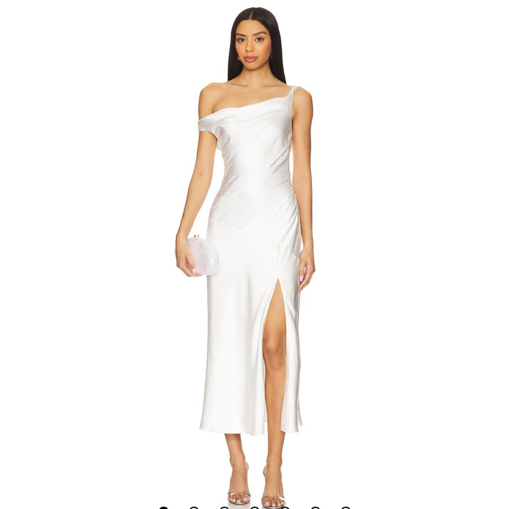 NIA - Tori Dress in White